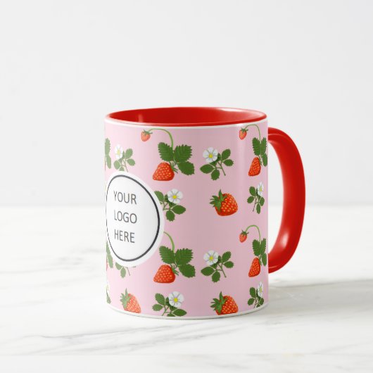 Strawberries マグカップ (正面右)