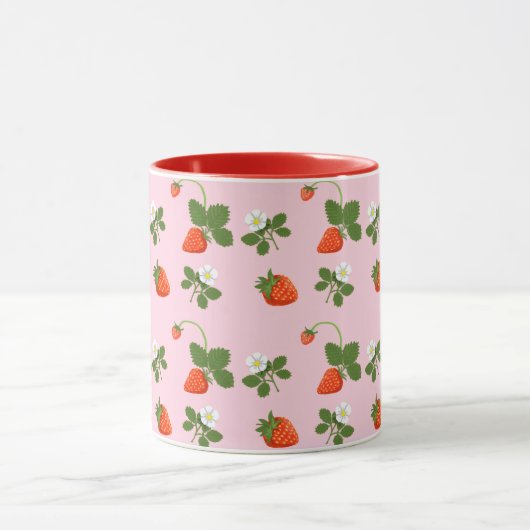 Strawberries マグカップ (中央)