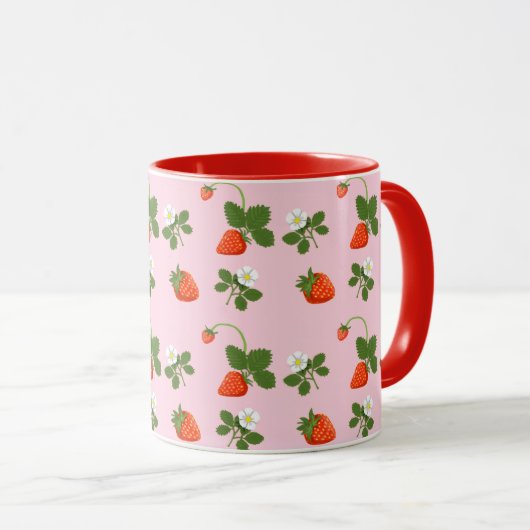 Strawberries マグカップ (正面右)