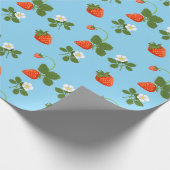 Strawberries ラッピングペーパー (角)
