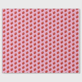Strawberries ラッピングペーパー (フラット)