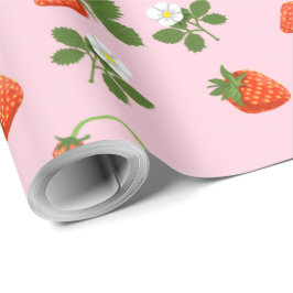 Strawberries ラッピングペーパー