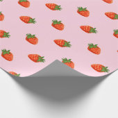 Strawberries ラッピングペーパー (角)