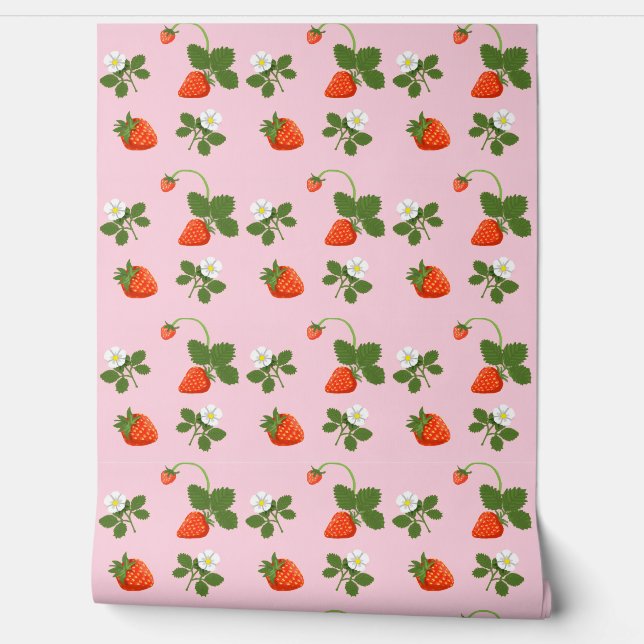 Strawberries 壁紙 (ほどく)