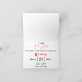 Strawberries 招待状 (内部)