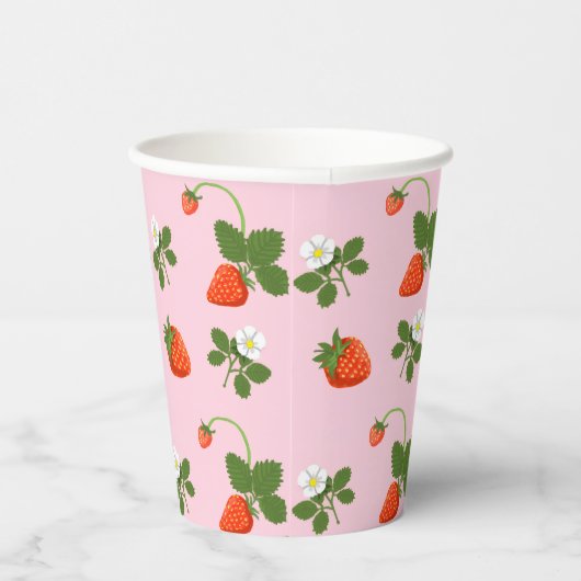 Strawberries 紙コップ (右)