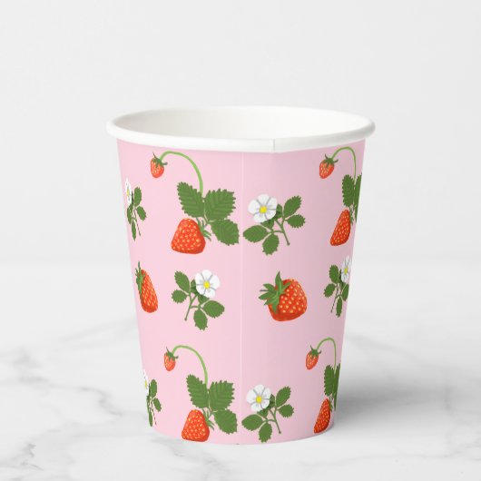 Strawberries 紙コップ (右)