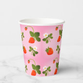 Strawberries 紙コップ (裏面)