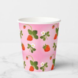 Strawberries 紙コップ