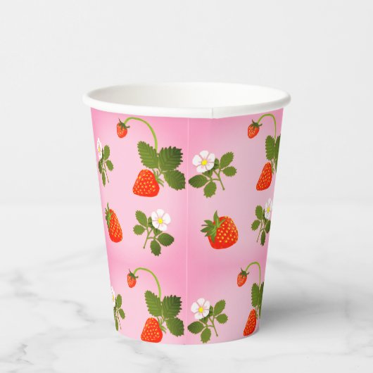 Strawberries 紙コップ (右)