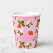 Strawberries 紙コップ (正面)