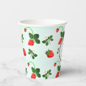 Strawberries 紙コップ (正面)