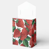 Strawberries and Cream Summer Pattern フェイバーボックス (オープン)