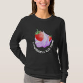strawberries and sour cream tシャツ (正面)