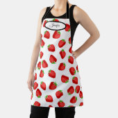Strawberries Plump Fresh Red Sweet Personalized エプロン (インサイチュ)