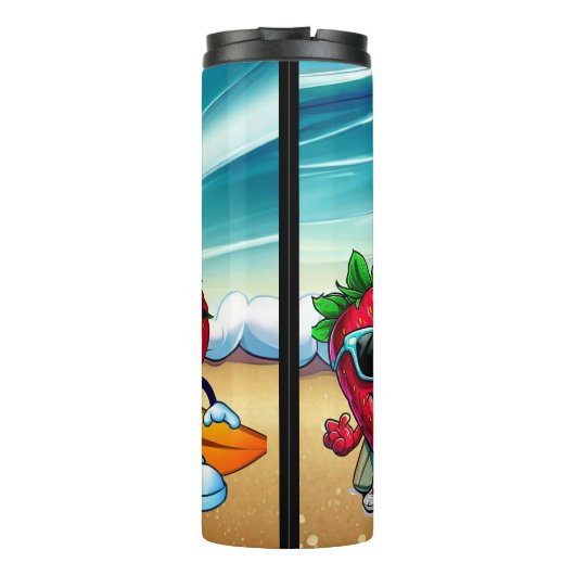 STRAWBERRIES SURFERS タンブラー (裏面)