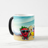 STRAWBERRIES SURFERS モーフィングマグカップ (正面左)