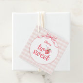 Strawberries Two Sweet 2nd Birthday フェイバータグ (インサイチュ)