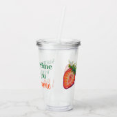 Strawberry  アクリルタンブラー (裏面)