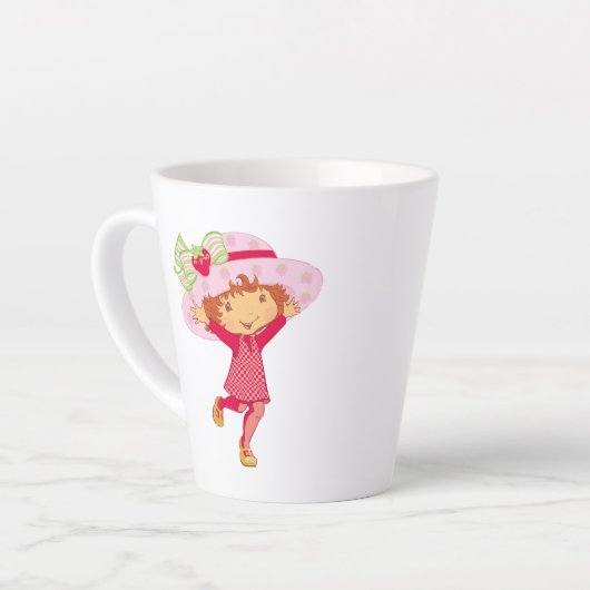 Strawberry カフェラテマグ (左アングル)