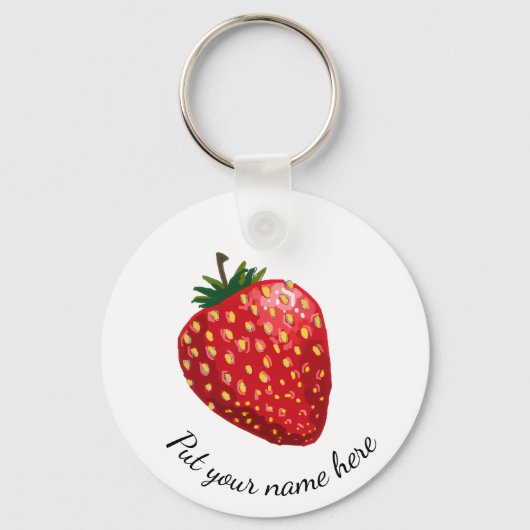 Strawberry キーホルダー (正面)