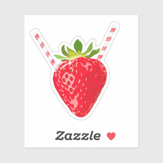 「STRAWBERRY」 シール (シート)