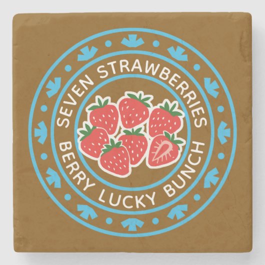 Strawberry ストーンコースター (正面)