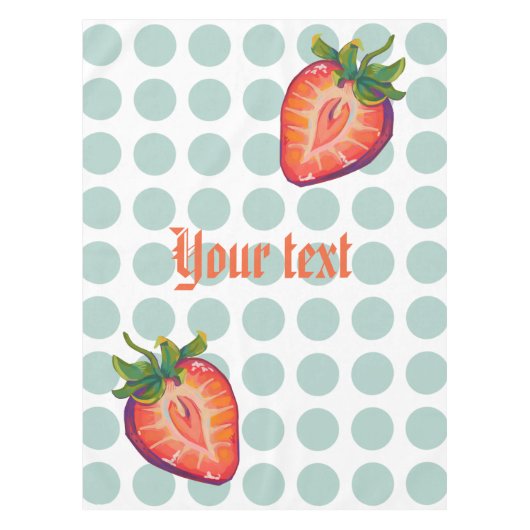 Strawberry  テーブルクロス (正面)