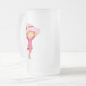 Strawberry フロストグラスビールジョッキ (正面左)