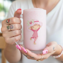 Strawberry フロストグラスビールジョッキ