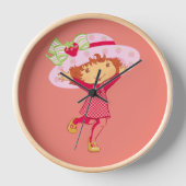 Strawberry 壁時計 (正面)