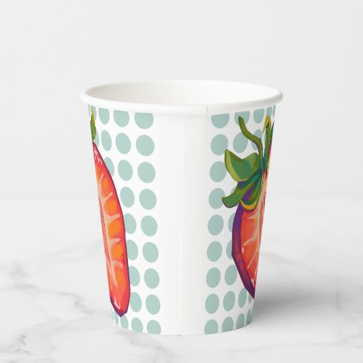 Strawberry  紙コップ (右)