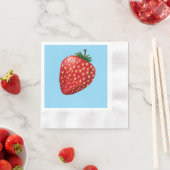 Strawberry 縁ありカクテルナプキン (インサイチュ)