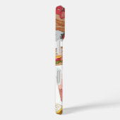 Strawberry Aesthetic Breakfast 🍓✨ Cozy Cafe Vibes Case-Mate iPhoneケース (裏面 / 右)