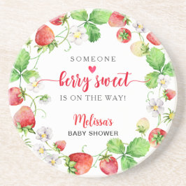 Strawberry Baby Shower コースター