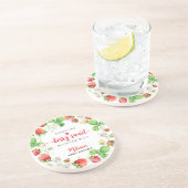 Strawberry Baby Shower コースター (側面)