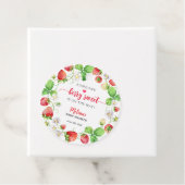 Strawberry Baby Shower フェイバータグ (インサイチュ)