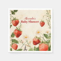 Strawberry Baby Shower Berry Sweet 