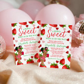 Strawberry Baby Shower Invitation, Berry Sweet Inv 招待状