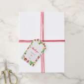 Strawberry Baby Shower Thank You ギフトタグ (より糸付き)