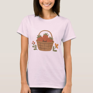 strawberry baskit tシャツ