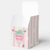 Strawberry Berry First Birthday Party Favor Box フェイバーボックス (オープン)