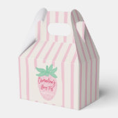 Strawberry Berry First Favor Box フェイバーボックス (正面サイド)