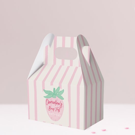 Strawberry Berry First Favor Box フェイバーボックス