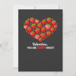Strawberry Berry Sweet Kids Valentines Day シーズンカード