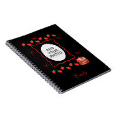 Strawberry Birthday Notebook Gift ノートブック (右側)