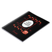 Strawberry Birthday Notebook Gift ノートブック (左側)