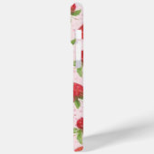 Strawberry black Cute Cat Phone Case Kawaii  Case-Mate iPhoneケース (裏面 / 左)