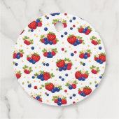 Strawberry Blueberry Berry Sweet Baby Shower フェイバータグ (裏面)
