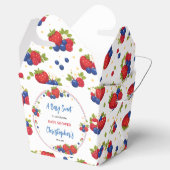 Strawberry Blueberry Berry Sweet Baby Shower フェイバーボックス (オープン)